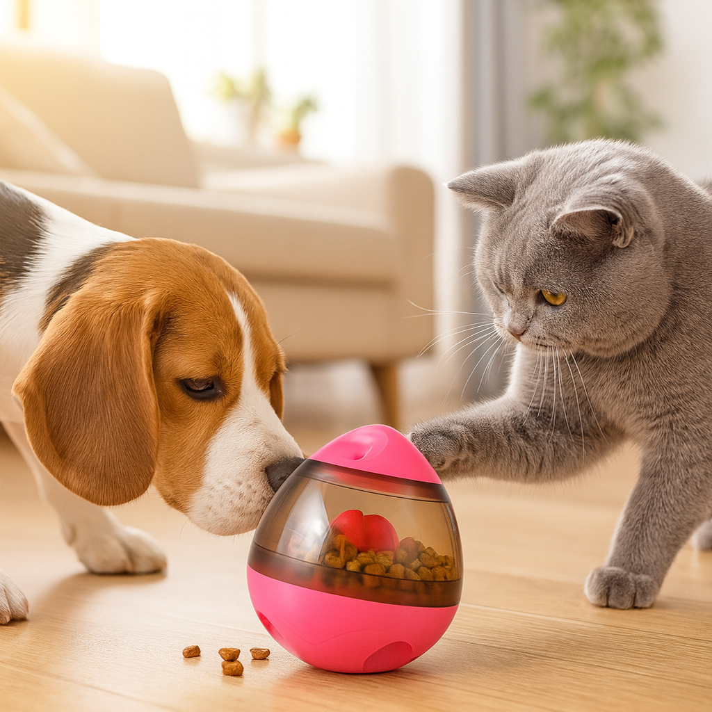Interactive Dog & Cat Food Dispenser Toy