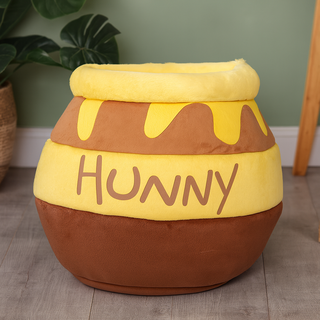 Adorable Honey Jar Cat Bed